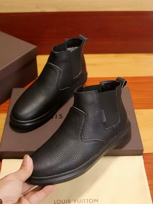 LV High-Top Fashion Men Shoes--105